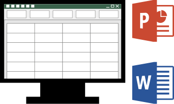 exporter pour Word ou PowerPoint un tableau Excel