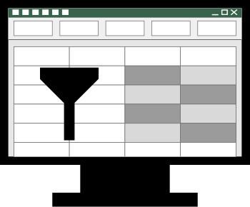 filtrer les données d'un tableau Excel