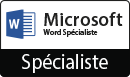 Specialist Microsoft Word