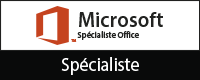 Spécialiste Microsoft Office