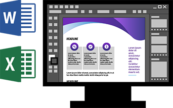 importer du texte de Word un tableau Excel dans InDesign